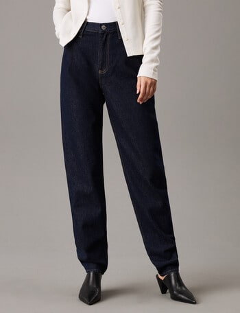 Calvin Klein Mom Jean, Rinse Blue product photo