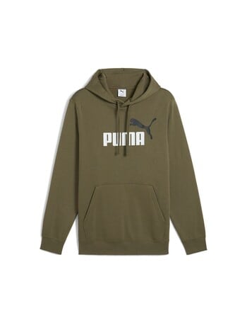 Puma Essential 2-Colour No.1 Logo Hoodie, Loden Green product photo