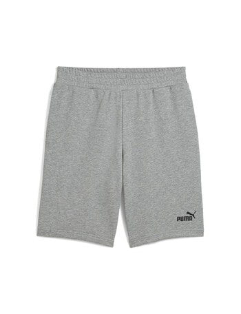 Puma Essentials No.1 Logo 10" Shorts, Medium Grey Heather product photo