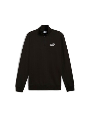 Puma Essentials No.1 Logo Half-Zip Sweater, Puma Black product photo