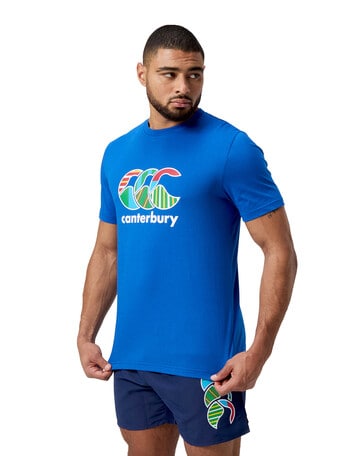 Canterbury Uglies Short Sleeve T-Shirt, Olympian Blue product photo