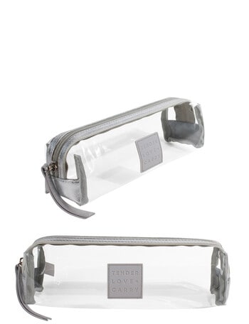 Tender Love + Carry Clarity Case, Silver product photo