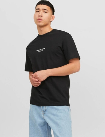 Jack & Jones Vesterbro Tee Crew Neck, Black product photo