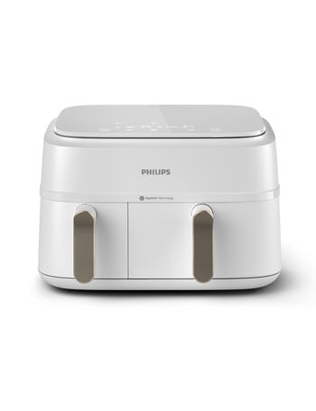 Philips Dual Basket XXL Air Fryer, White, NA353/10 product photo