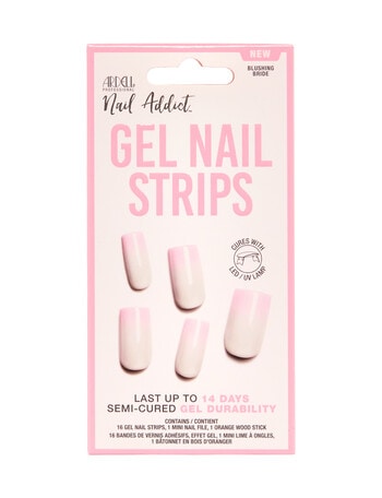 Ardell Nail Addict Gel Strip, Blushing Bride product photo