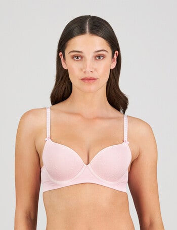 Bendon Body Lace Contour Bra, Pink, B-DD product photo