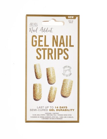 Ardell Nail Addict Gel Strip, Pot of Gold product photo