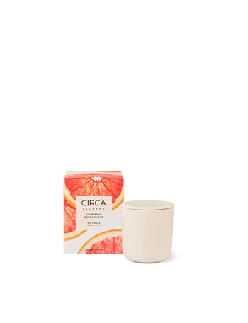 CIRCA Candle, 300g, Alchemy Grapefruit & Cedarwood product photo