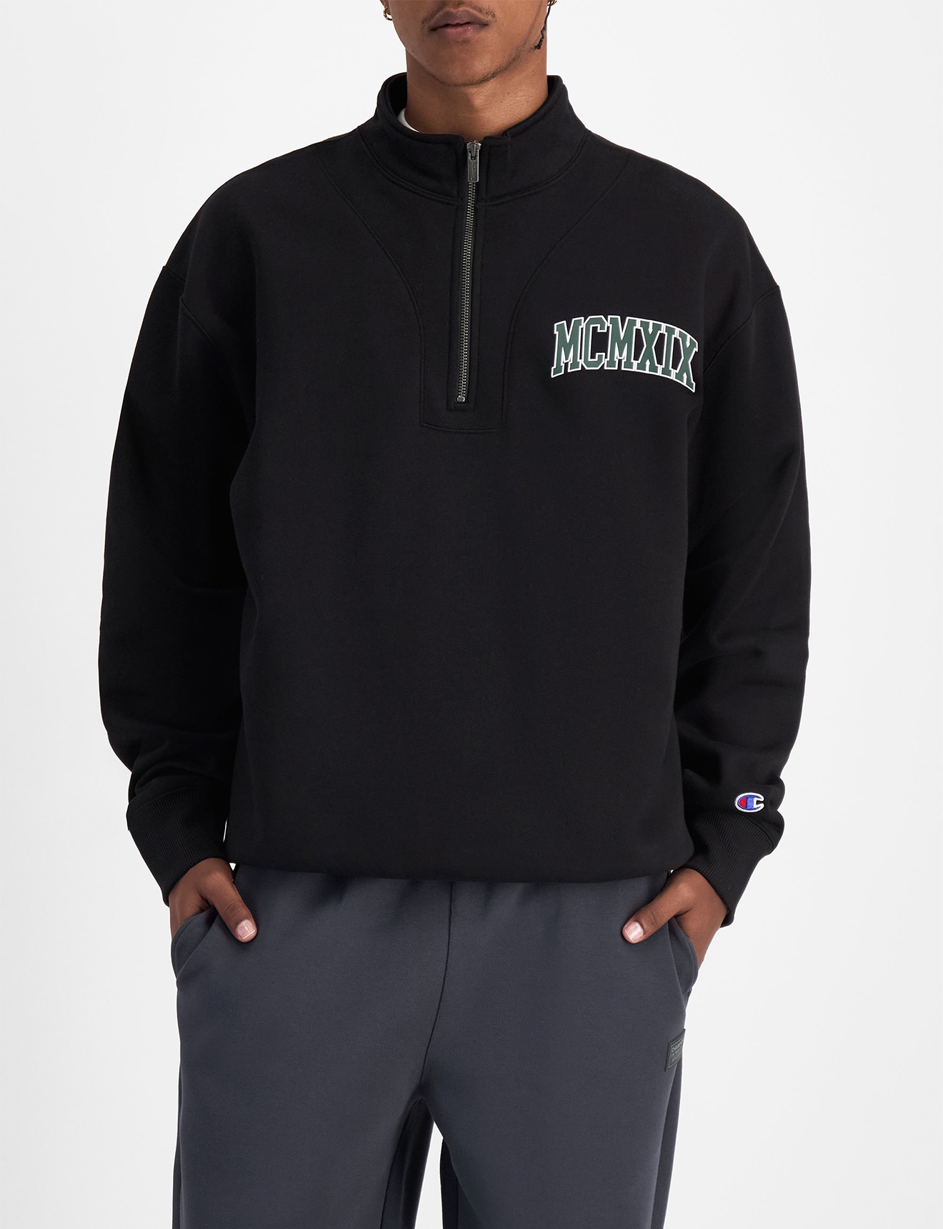 Champion Rochester MCMXIX Hoodie, Black product photo