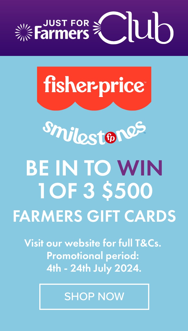 Be in to WIN 1 of 3 $500 Farmers Gift Cards