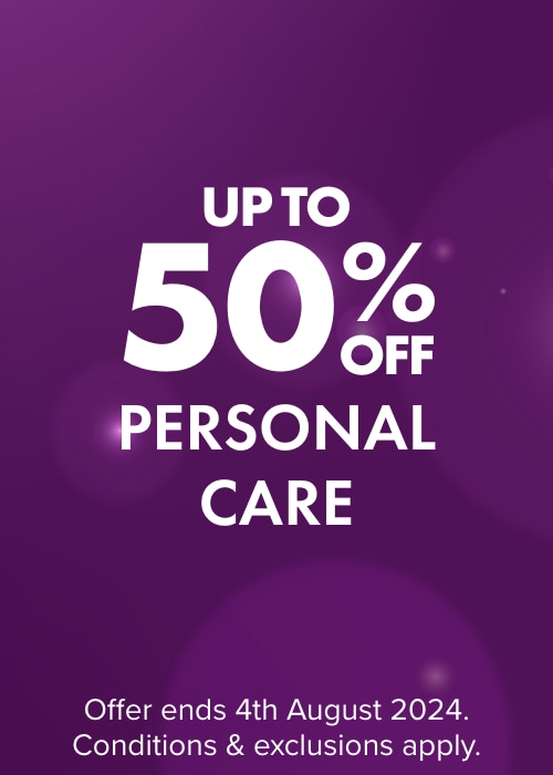 Up To 50% OFF Personal Care