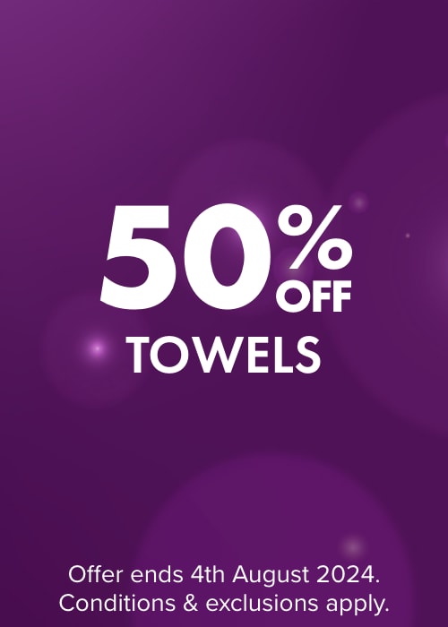 50% OFF Towels