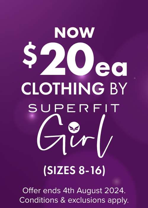 NOW $20ea Clothing Superfit Girls