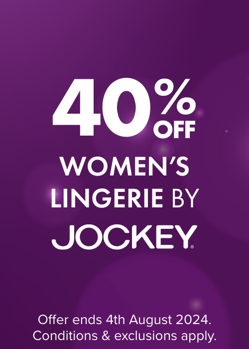 40% OFF Women's Lingerie by Jockey