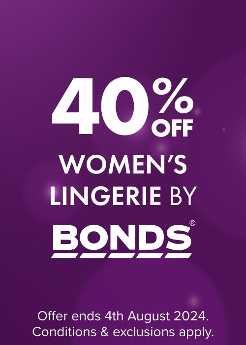 40% OFF Women's Lingerie by Bonds