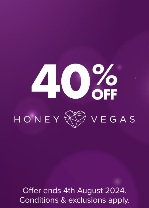 40% OFF Honey Vegas