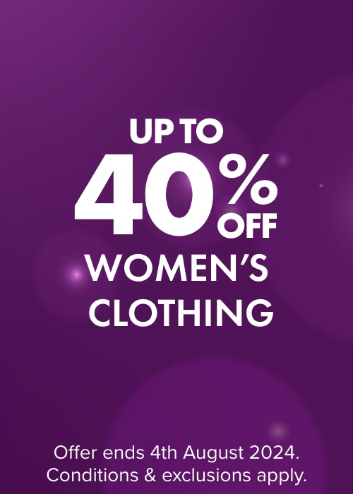 Up To 40% OFF Women's Clothing