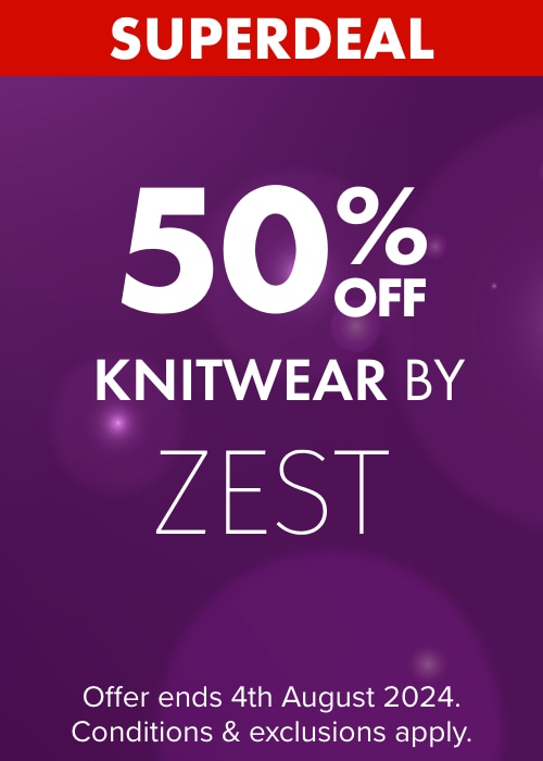 50% off Women's Knitwear by Zest
