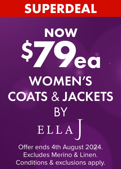 Now $79ea Women's Coats & Jackets by Ella J