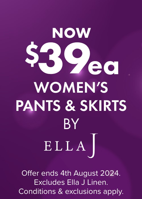 Now $39ea Women’s Pants & Skirts by Ella J 