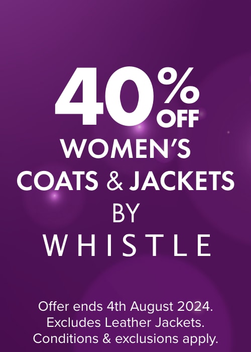 40% OFF Women's Coats & Jackets by Whistle