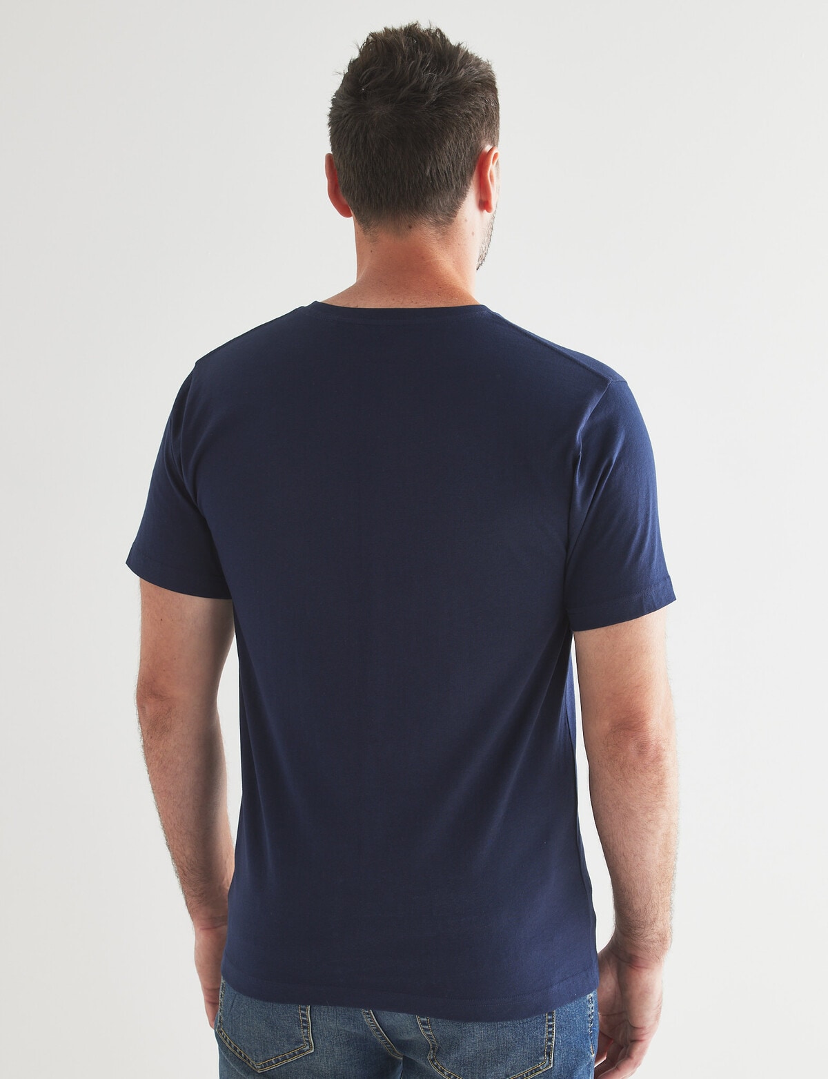 ChiselUltimateV-NeckTee,Navy